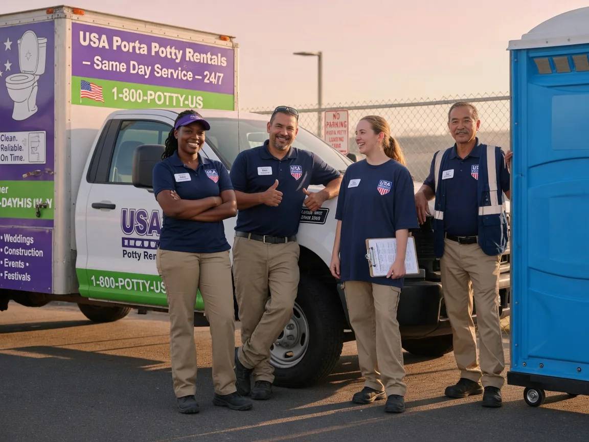 Porta Potty Rental company in Rossburg, OH