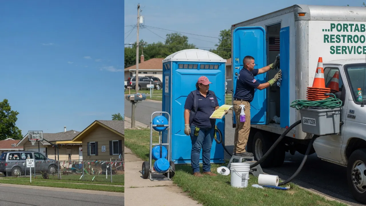 Portable Toilet Rental in Rossburg, OH near me